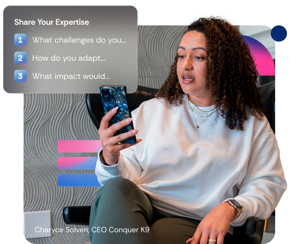 Showcase your expertise with ease